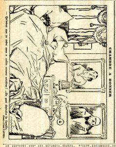 Őszinte, szatirikus az N & B-ben alkotó: Jules Abel Faivre