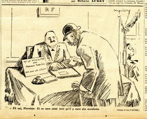 Őszinte, szatirikus fekete-fehér alkotó: Jules Abel Faivre