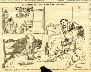 Őszinte, szatirikus fekete-fehér alkotó: Jules Abel Faivre