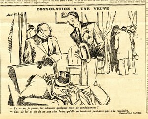 Őszinte, szatirikus fekete-fehér alkotó: Jules Abel Faivre