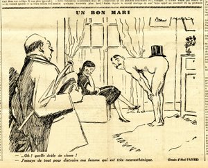 Őszinte, szatirikus fekete-fehér alkotó: Jules Abel Faivre