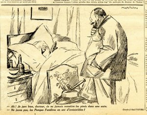 Őszinte, szatirikus fekete-fehér alkotó: Jules Abel Faivre