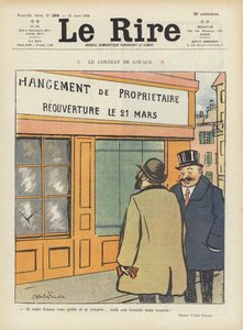 Illusztráció Le Rire alkotó: Jules Abel Faivre