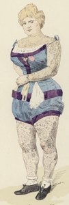 Tetoválás (színes litho) alkotó: Jules Arsene (after) Garnier