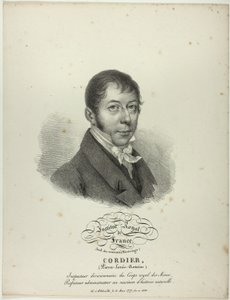 Pierre-Louis-Antoine Cordier portréja