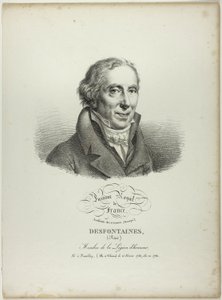 Réné Desfonataines portréja
