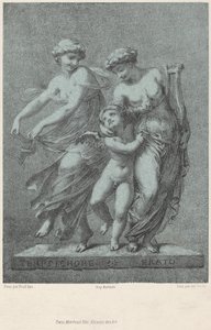 Apollo és a múzsák alkotó: Jules Boilly after Pierre Paul Prud