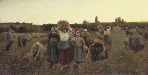 A Gleaners behívása, 1859 alkotó: Jules Breton