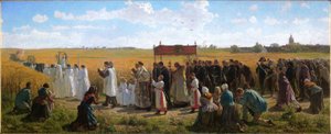 A búza megáldása Artois-ban alkotó: Jules Breton