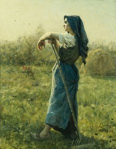Aratógép, 1892 alkotó: Jules Breton
