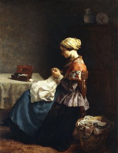A kis varrónő, 1858