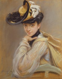 Madame Cayron, a művész feleségének portréja
