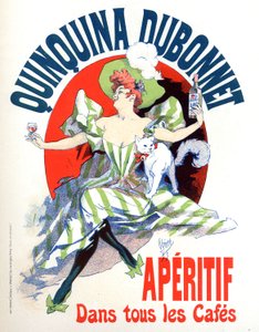 Quinquina Dubonnet aperitif reklámja alkotó: Jules Cheret