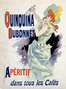 A Quinquina Dubonnet reklámplakátja – Jules Cheret alkotó: Jules Cheret