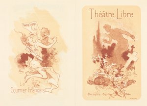 Das Mädchen Elisa; Weihnachtsgeschichte alkotó: Jules Cheret