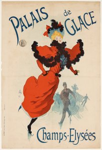 Palais de Glace Champs Elysées, Vorderansicht alkotó: Jules Cheret