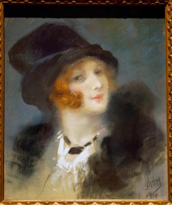 A párizsi. Jules Cheret festménye (1836-1932) alkotó: Jules Cheret