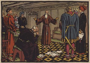 A remete Niklaus von Flue és a Stans-i szerződés, 1481