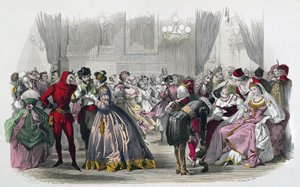 A NŐK ÉS DAMISHEK FELÜGYELŐJE – BAL TRAVESTI 1864-1865, szerző: Jules DAVID.