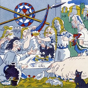 Festin (Gall bankett), a La Gaule et les Gaulsban, Franciaország története, Jules depaquit