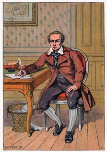 Andre Chenier, 1900 körül (metszet)
