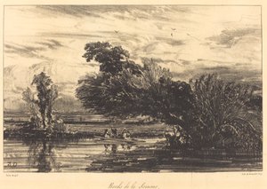 Bank of the Somme alkotó: Jules Dupré