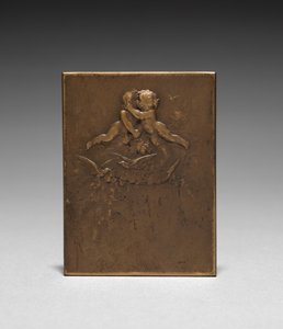 Medalion fordított. alkotó: Jules Dupré
