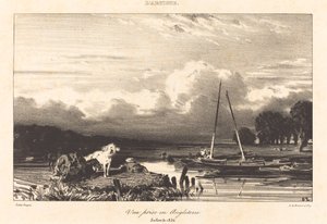 Nézet Angliában alkotó: Jules Dupré