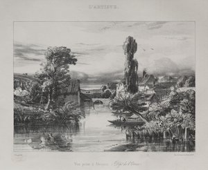 Kilátás Alençon közelében alkotó: Jules Dupré