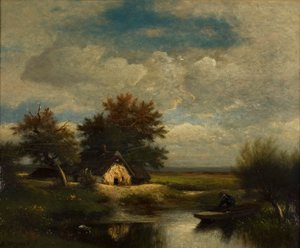 Tájkép alkotó: Jules Dupré