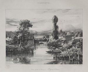 Kilátás Alençon közelében alkotó: Jules Dupré