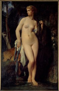 Diane festmény, Jules Elie Delaunay (1828-1891) 1872 V. 1,47x0,94 m Párizs, Muse d