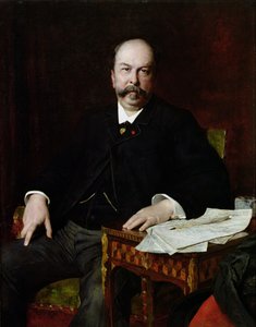 Henri Meilhac (1831-97) portréja alkotó: Jules Elie Delaunay