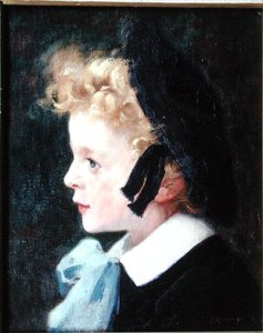 Marcel Renoux, a festő fia portréja