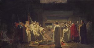 A mártírok a katakombákban, 1855