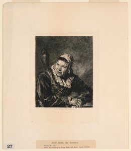 Hille Bobbe, a varázslónő, az "Etchings of Pictures in the Metropolitan Museum, New York" című filmből alkotó: Jules Ferdinand Jacquemart