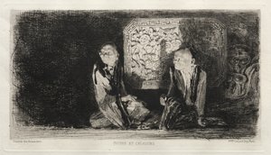 Elefántcsont és Celadon, 1872. alkotó: Jules Ferdinand Jacquemart
