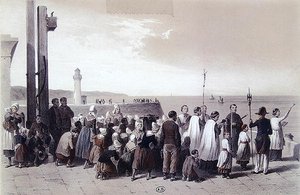 A tenger áldása Pollet-ben, Dieppe