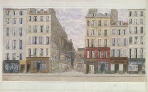 8-16 rue du Four, Párizs, Franciaország, 1893 (wc, papír)