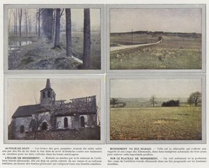 Soisy környékén, Mondement a mocsarakról nézve, Mondement temploma, Mondement fennsíkon