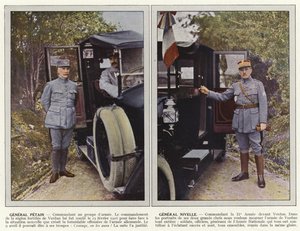 Petain tábornok, Nivelle tábornok