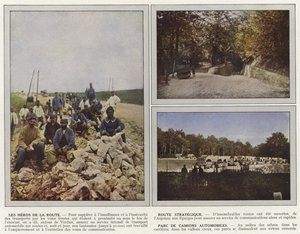 Az út hősei, stratégiai útvonal, kamionpark
