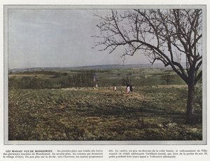 A mocsarak Mondement felől nézve alkotó: Jules Gervais Courtellemont