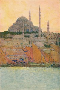 Szulejmán mecset Konstantinápolyban, 1913