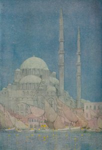 A Yeni-Valide-Jamissi mecset, Konstantinápoly, 1913