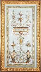 Dekoratív panel (olaj, vászon) alkotó: Jules-Hugues and Jean-Simon Rousseau