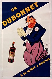Dubonnet térdelni, 1932. alkotó: Jules Isnard Dransy