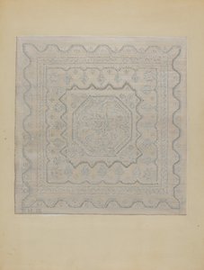 Candlewick huzat, szőtt, 19351942.