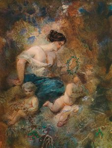 Egy allegória, 1869-1892, 1906. alkotó: Jules Lessore