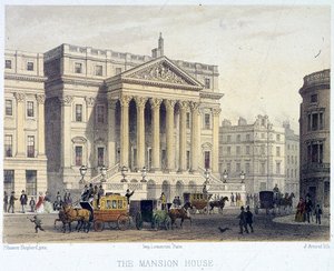 A kastély külseje, London, 1854